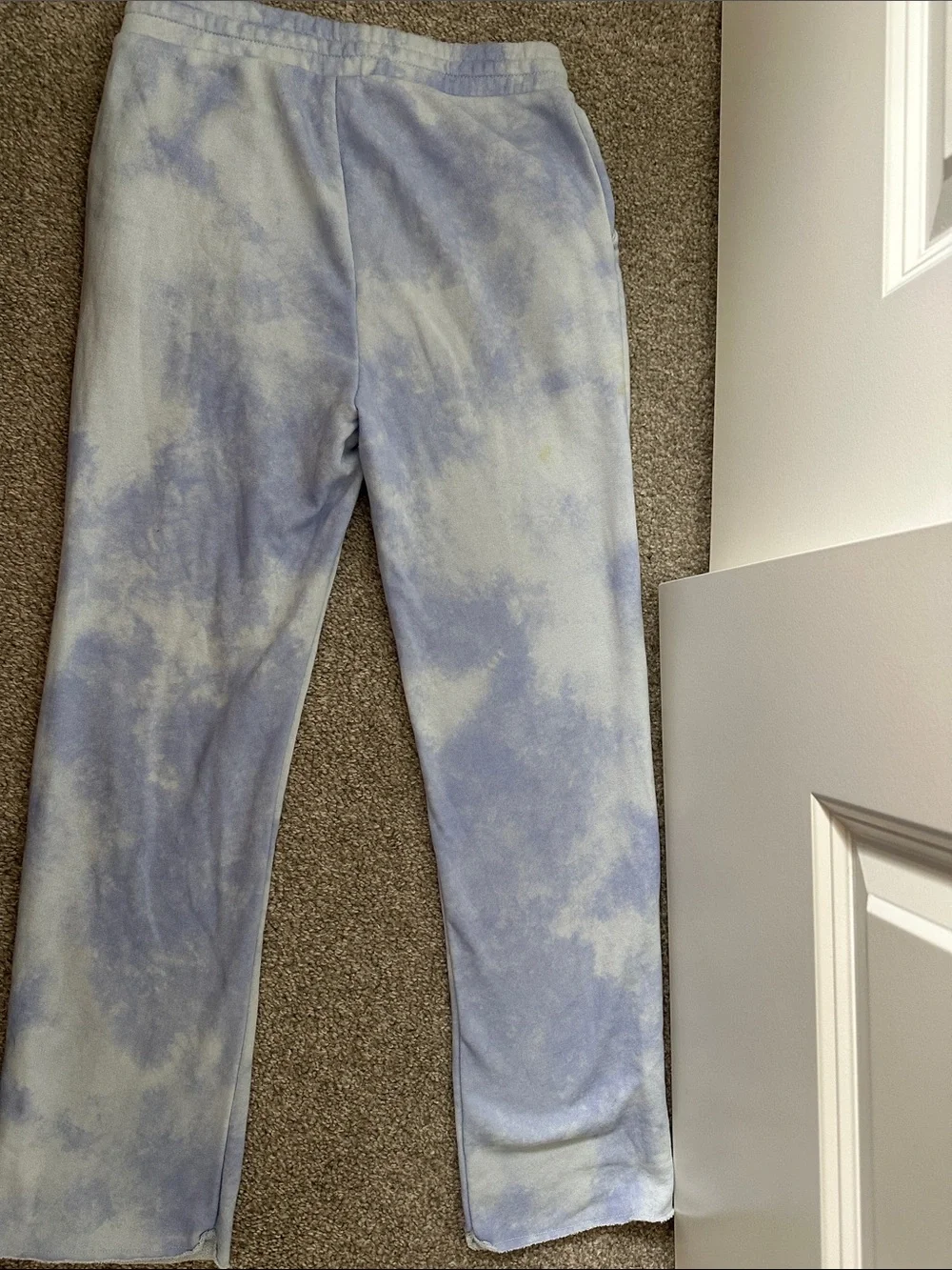 GAP Kids Light Blue Tie-Dye Sweatpants